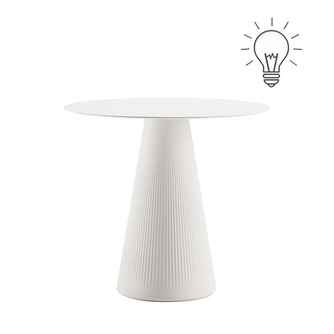 TAVOLO LUMINOSO FADE DINING ROTONDO PLUST +