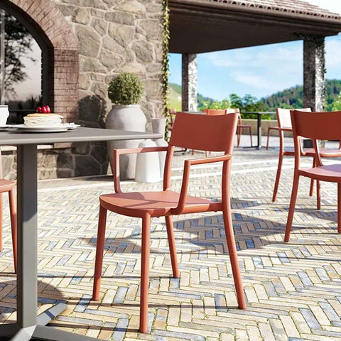 SEDIA TO-ME CON BRACCIOLI GABER