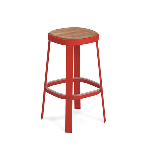 SGABELLO THOR TEAK EMU