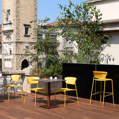 SGABELLO LISA TECNOPOLIMERO BASSO SCAB