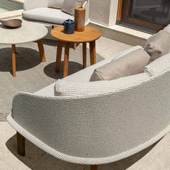 DIVANO CLEOSOFT WOOD LOVE SEAT TALENTI