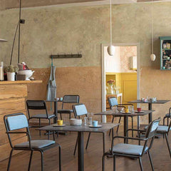 SEDIA STAR CON BRACCIOLI ALLUMINIO EMU