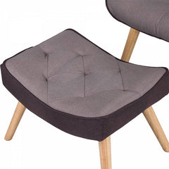 POLTRONA + POUF GLACIALE WS DESIGN