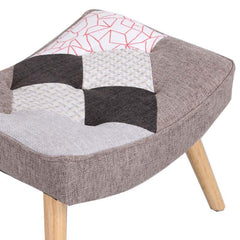 POLTRONA + POUF GLACIALE WS DESIGN