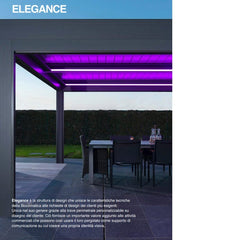 PERGOLA DOPPIO MODULO AUTOPORTANTE PLUS 8.00 ADARTE