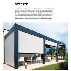 PERGOLA DOPPIO MODULO ADDOSSATA PLUS 7.00 ADARTE