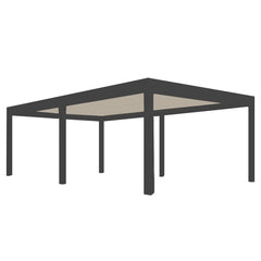 PERGOLA DOPPIO MODULO AUTOPORTANTE PLUS 8.00 ADARTE